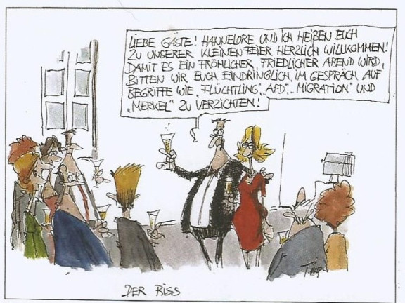 Optisches Juckpulver – Karikaturen als Hilfe für Flüchtlinge